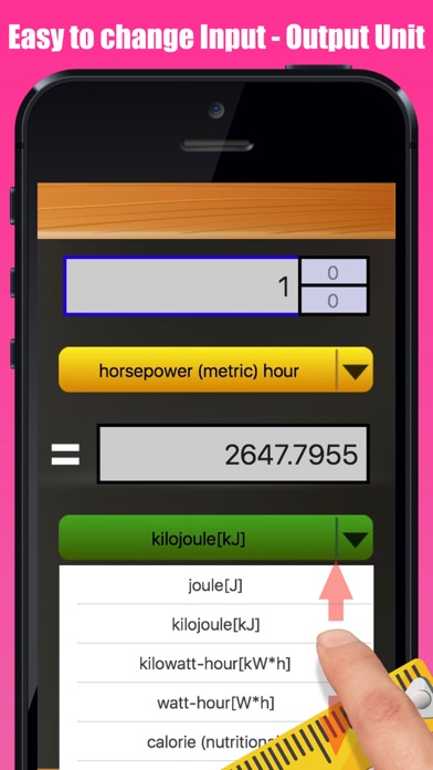 Unit of measurement converter screenshot 2