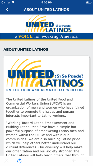 United Latinos screenshot 1