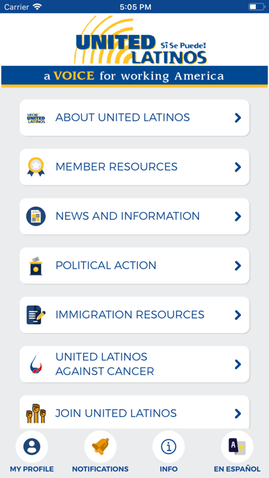 United Latinos screenshot 3