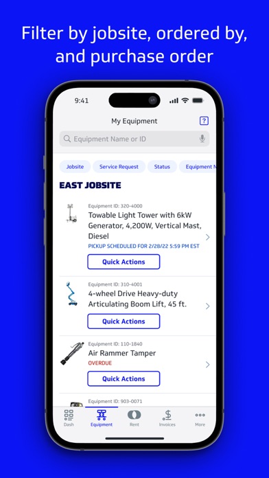 United Rentals screenshot 6