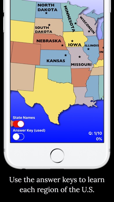 United States Map Quiz screenshot 5