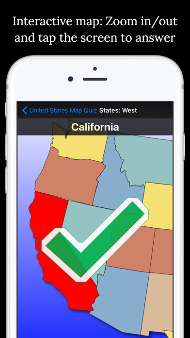 United States Map Quiz screenshot 2