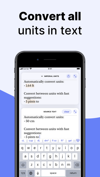 Uniter: Smart Unit Conversion screenshot 3