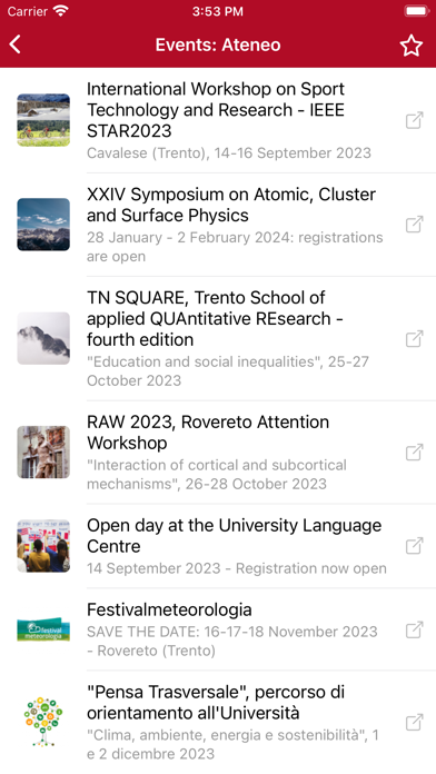 UniTrentoApp screenshot 4