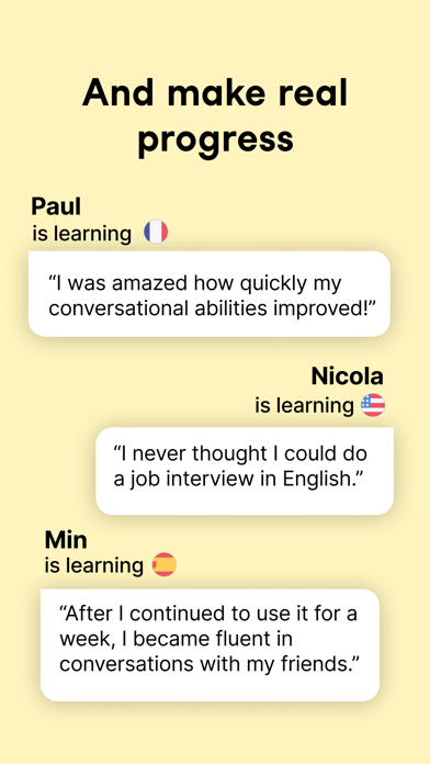 Univerbal AI Language Learning screenshot 1