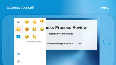 UNIVERGE BLUE™ MEET WEBINAR screenshot 3