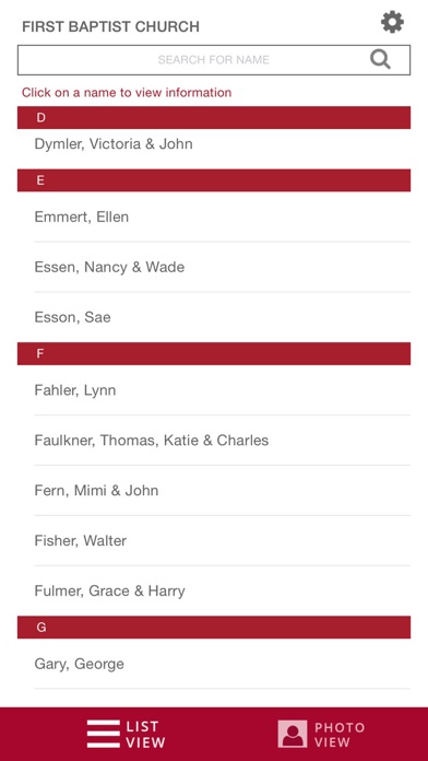 Universal Church Directory screenshot 4