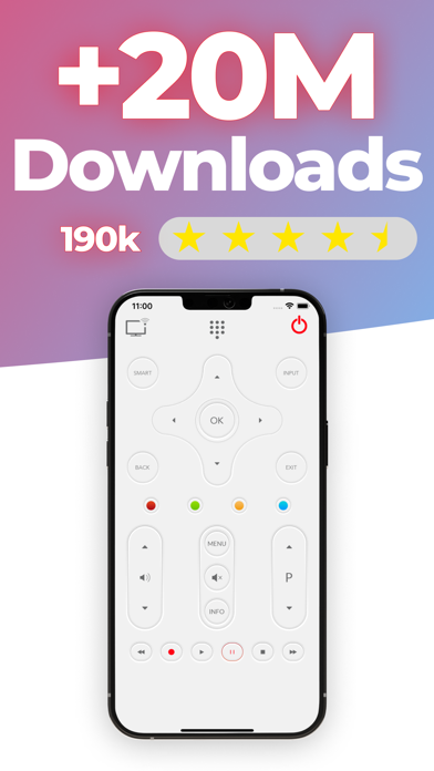 Universal remote tv smart screenshot 1