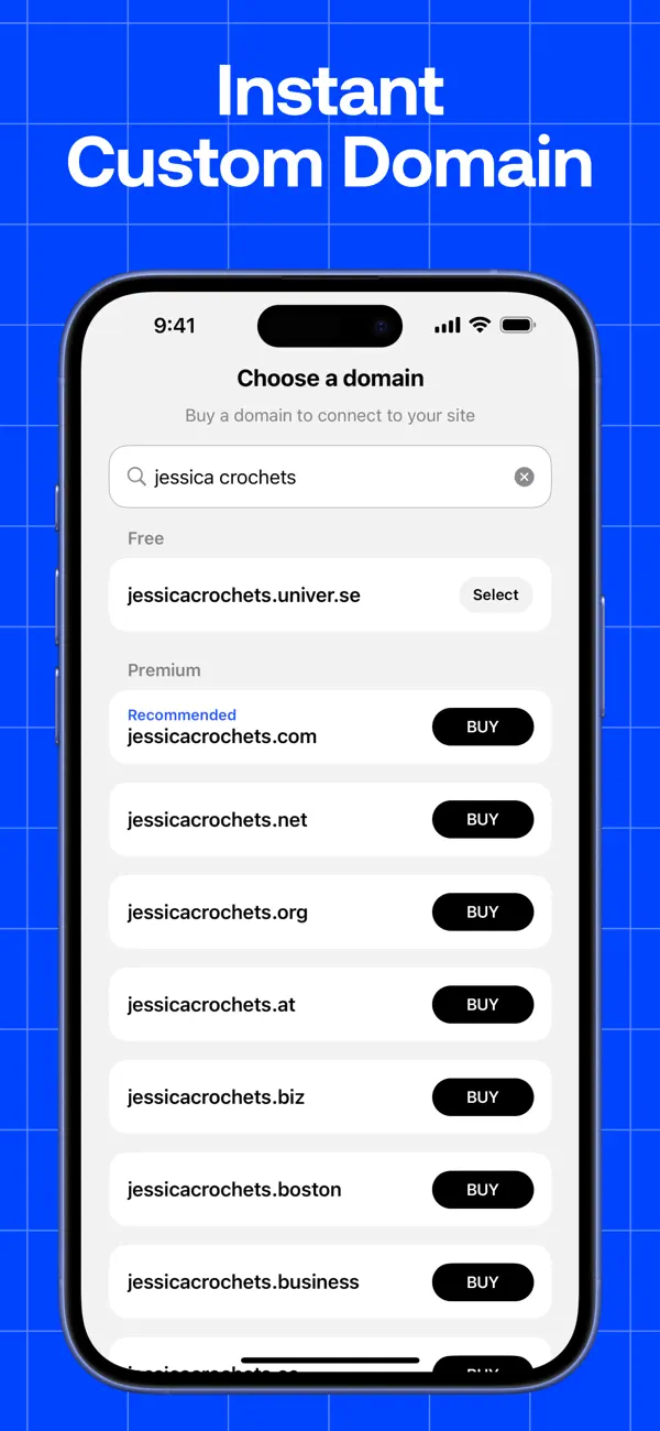 Universe Website Builder screenshot 3