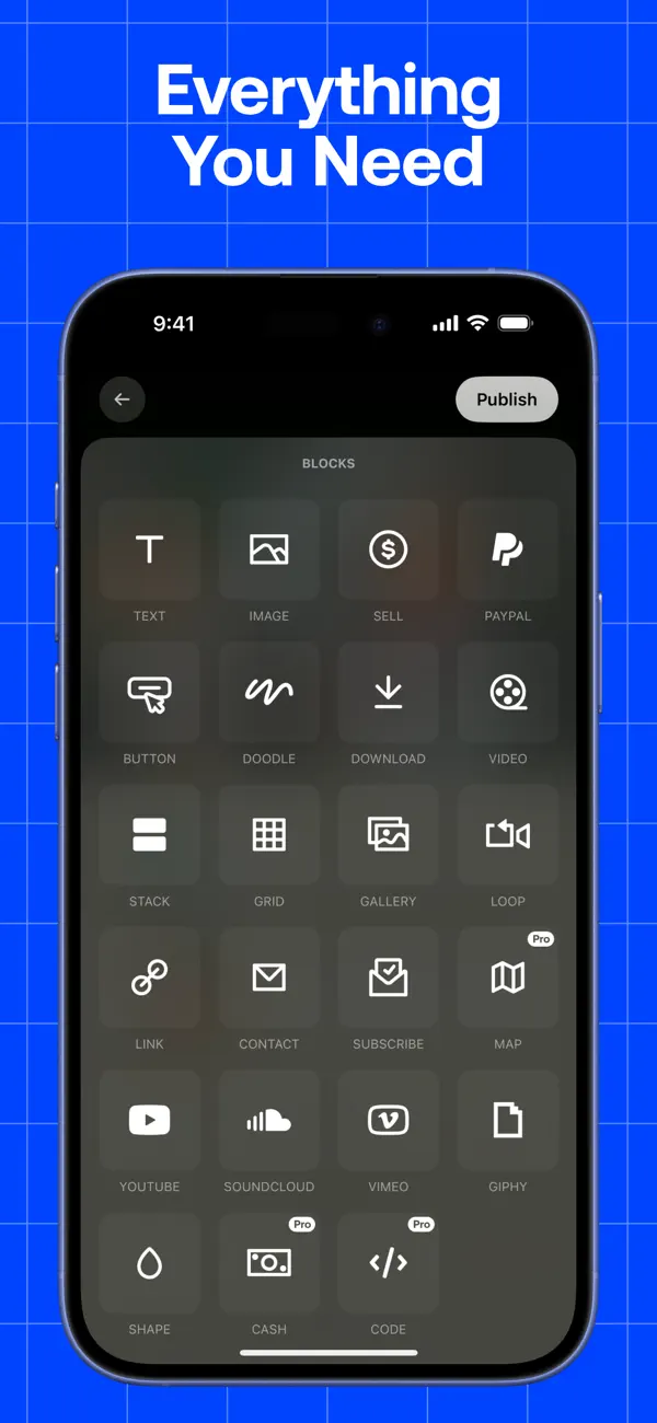 Universe Website Builder screenshot 2