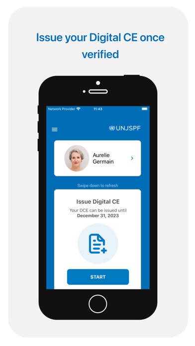 UNJSPF Digital CE screenshot 2