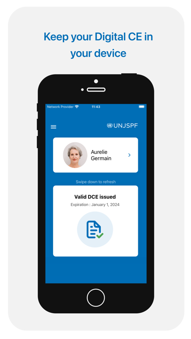 UNJSPF Digital CE screenshot 1