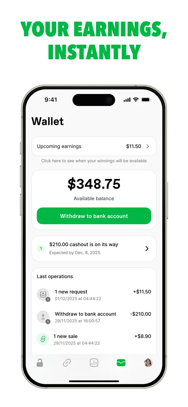 Unlockt - Sell your files screenshot 3
