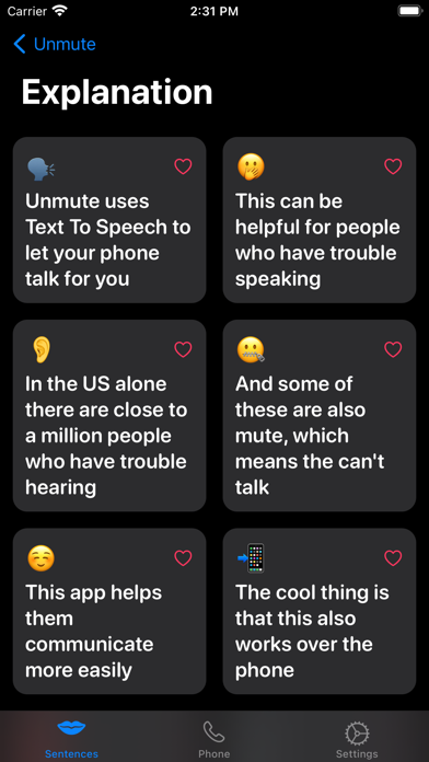 Unmute - Phone call assistant screenshot 5