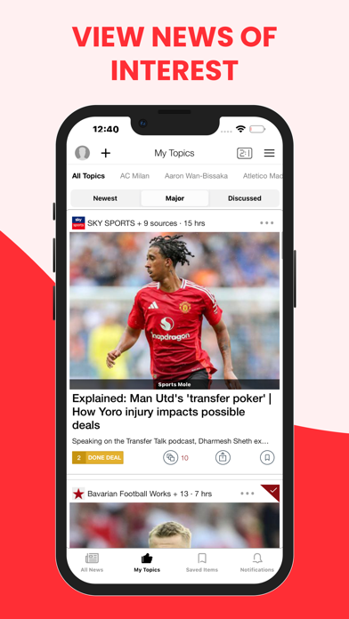 Unofficial Man United News screenshot 2