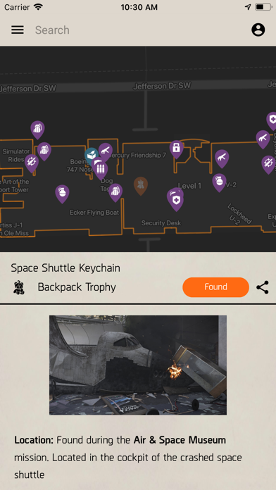 Unofficial Map for Division 2 screenshot 1