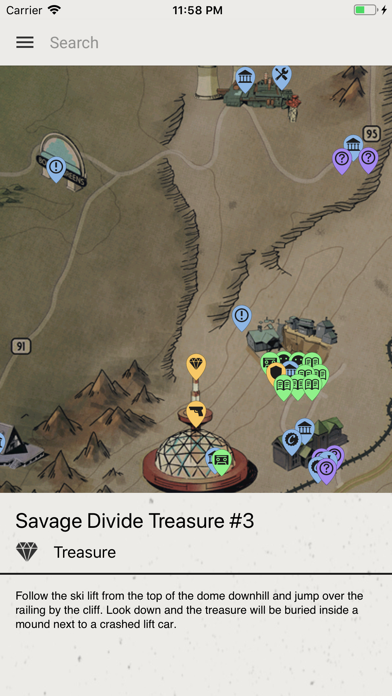 Unofficial Map for Fallout 76 screenshot 4