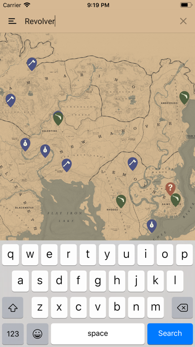 Unofficial Map for RDR2 screenshot 1