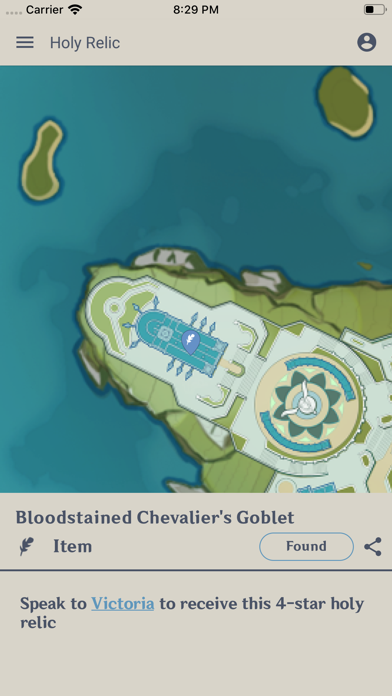 Unofficial Map: Genshin Impact screenshot 1