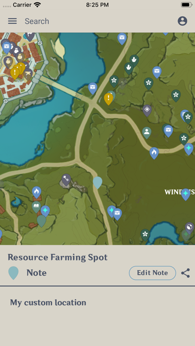 Unofficial Map: Genshin Impact screenshot 2