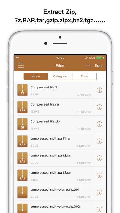 UnRAR - zip,rar,7z file opener screenshot 4