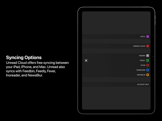 Unread: An RSS Reader screenshot 1