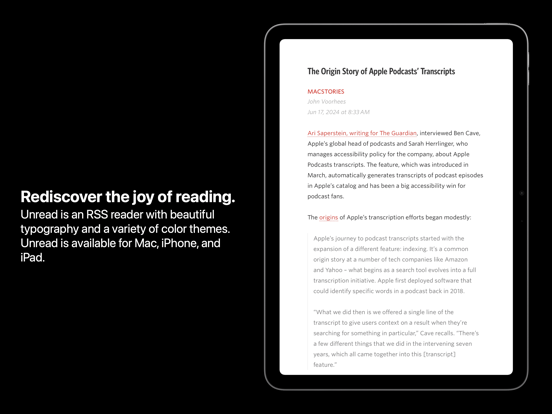 Unread: An RSS Reader screenshot 10
