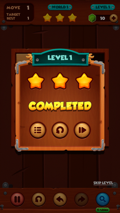 Unroll Ball Slide Puzzle screenshot 2