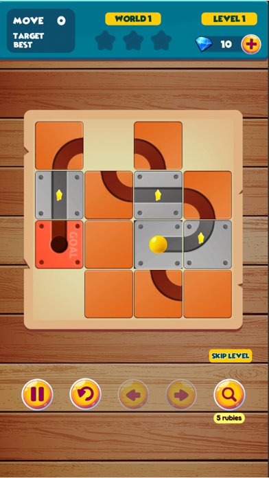 Unroll Puzzle : Slide Tiles screenshot 1