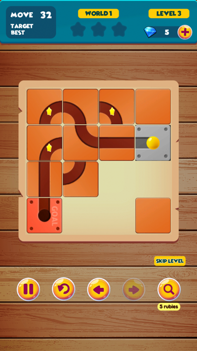 Unroll Puzzle : Slide Tiles screenshot 2