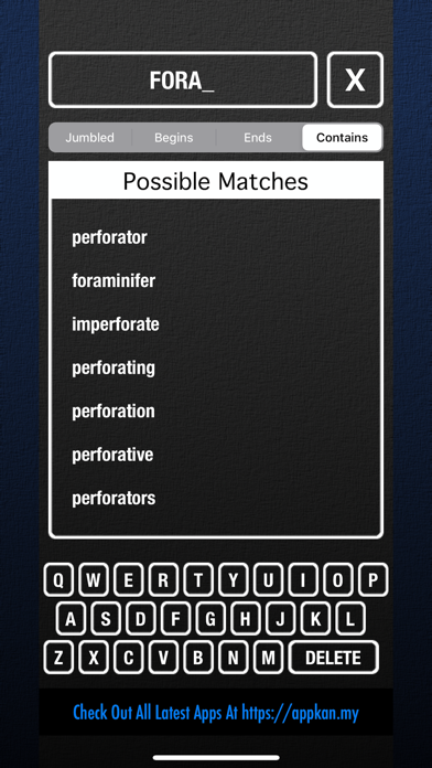 UnScramble English Words screenshot 1