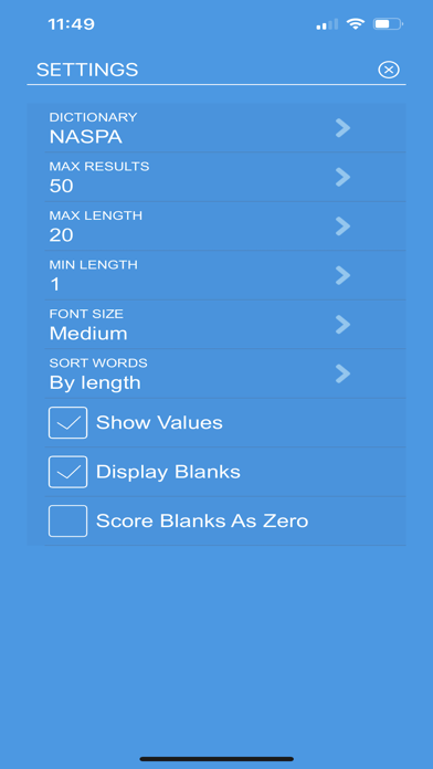Unscramble Letters screenshot 1