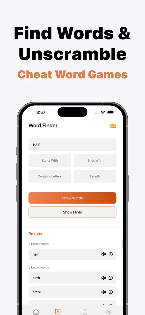 Unscramble Words - WordVibe screenshot 4