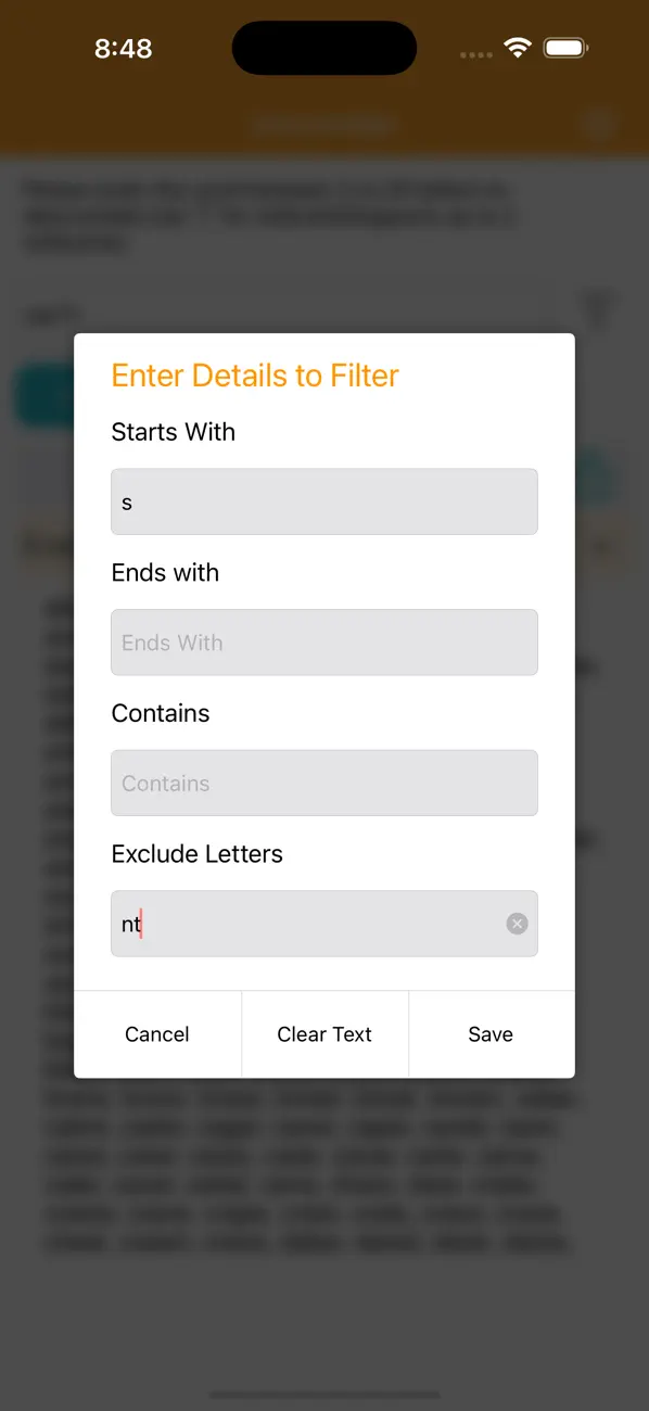 Unscrambler-Word screenshot 5