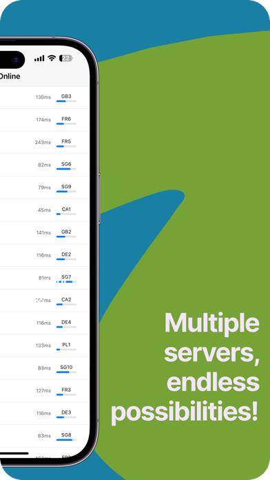 Unseen Online VPN screenshot 3