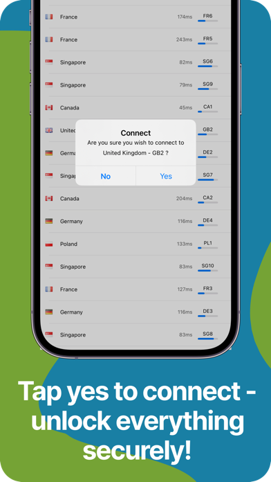 Unseen Online VPN screenshot 2