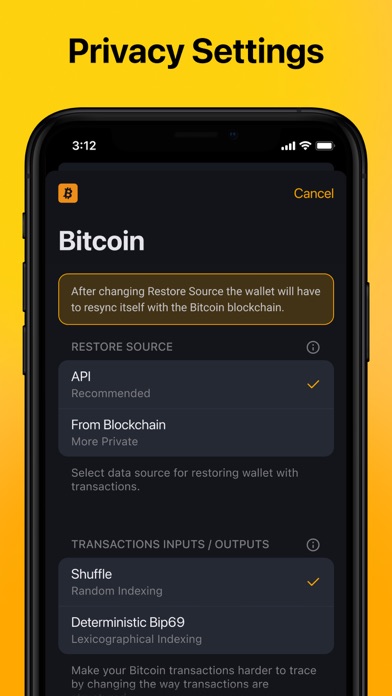 Unstoppable Crypto Wallet screenshot 1