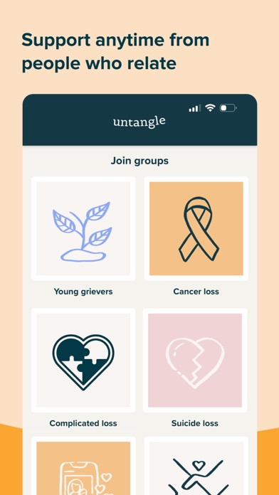 Untangle: Grief Support screenshot 5