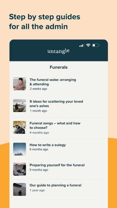 Untangle: Grief Support screenshot 1