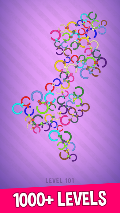 Untie the Rings: Circle Rotate screenshot 1