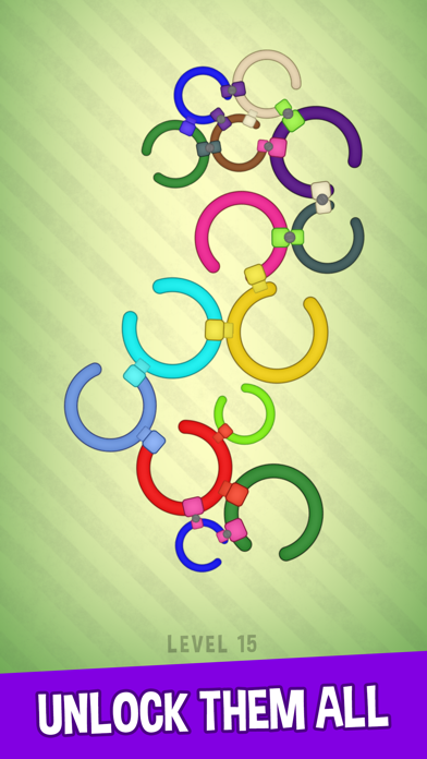 Untie the Rings: Circle Rotate screenshot 4