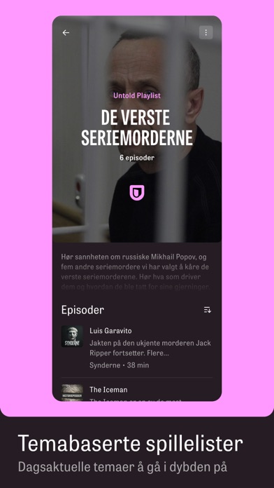 Untold - Podcasts screenshot 1