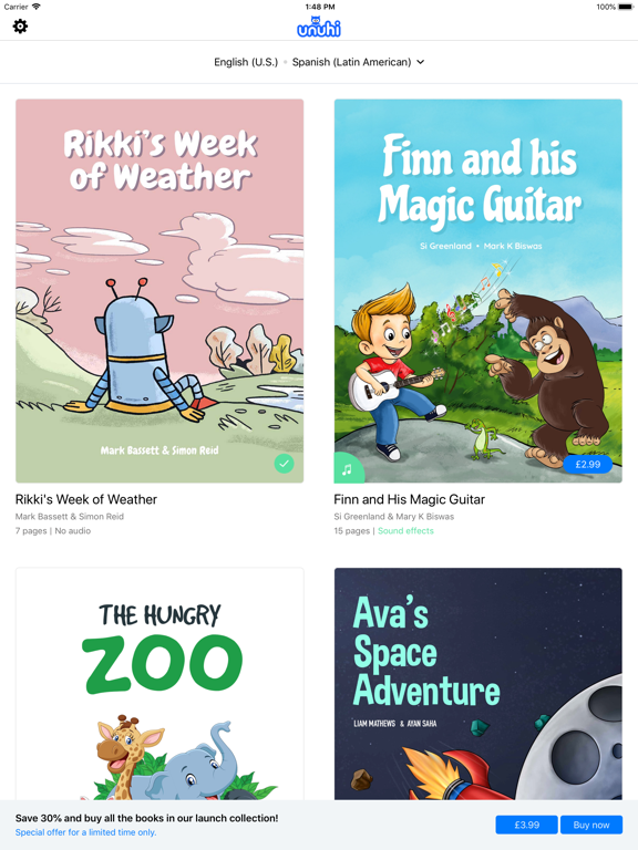 Unuhi: Bilingual Books screenshot 4