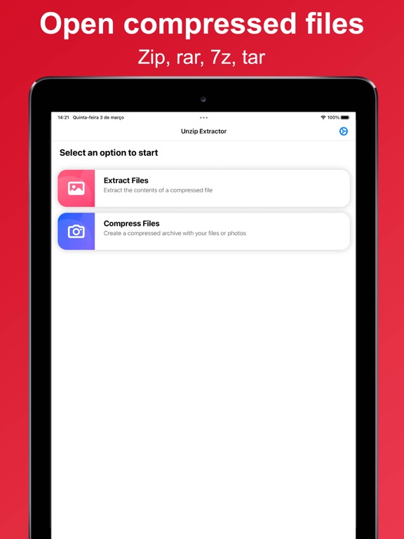 Unzip Extractor - zip, rar, 7z screenshot 3