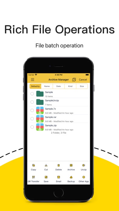 Unzip – ZIP RAR 7Z Extractor screenshot 4