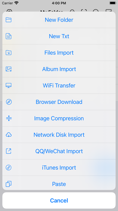 Unzip zip rar 7z format screenshot 2