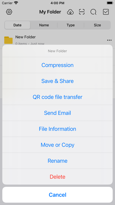 Unzip zip rar 7z format screenshot 1