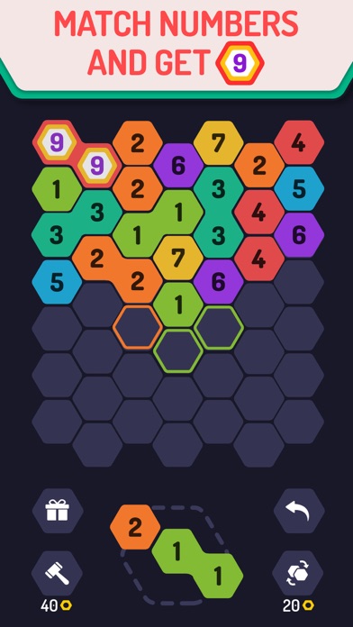UP 9 - Hexa Puzzle! screenshot 5