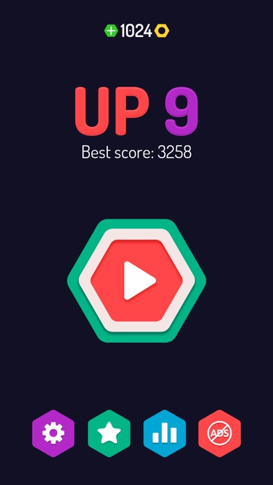 UP 9 - Hexa Puzzle! screenshot 1