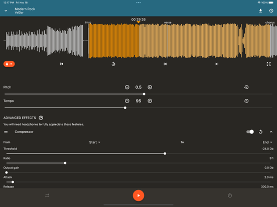 Up Tempo: Pitch, Speed Changer screenshot 5